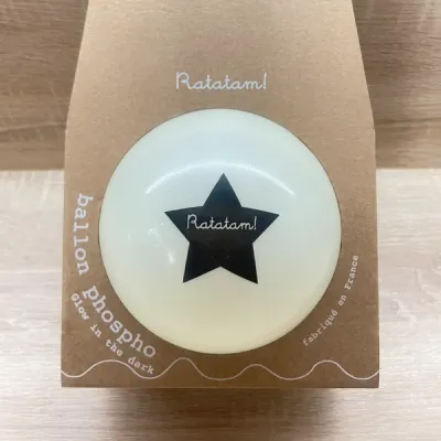 Balle rebondissante fluorescente ratatam